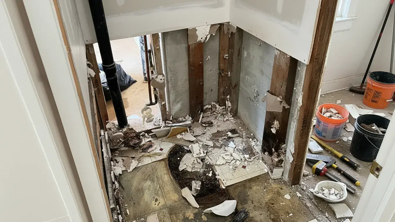 Damage to Floors, Walls, and Ceilings Caused by Water in Reseda Residences
